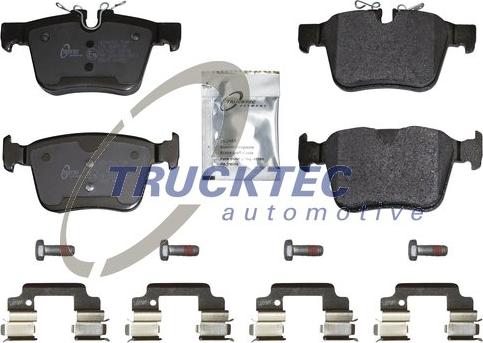 Trucktec Automotive 22.35.125 - Kit pastiglie freno, Freno a disco autozon.pro