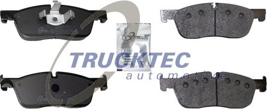 Trucktec Automotive 22.35.126 - Kit pastiglie freno, Freno a disco autozon.pro