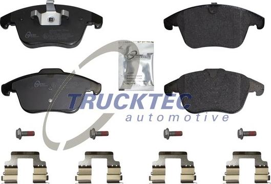 Trucktec Automotive 22.35.128 - Kit pastiglie freno, Freno a disco autozon.pro