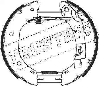 Trusting 5386 - Kit ganasce freno autozon.pro