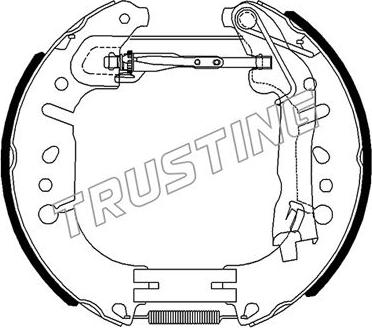 Trusting 649.0 - Kit ganasce freno autozon.pro