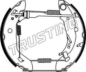 Trusting 645.0 - Kit ganasce freno autozon.pro