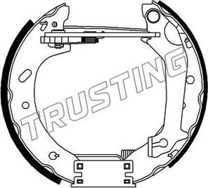 Trusting 6402 - Kit ganasce freno autozon.pro