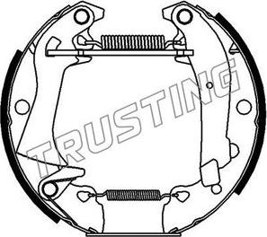 Trusting 641.0 - Kit ganasce freno autozon.pro