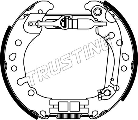 Trusting 653.0 - Kit ganasce freno autozon.pro