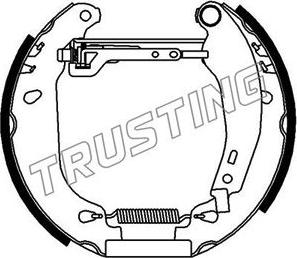 Trusting 6092 - Kit ganasce freno autozon.pro