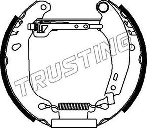 Trusting 6054 - Kit ganasce freno autozon.pro