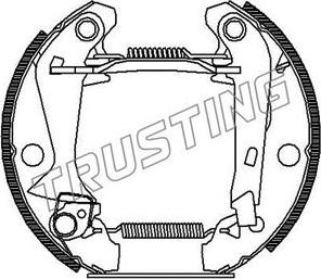 Trusting 601.0 - Kit ganasce freno autozon.pro