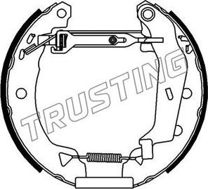 Trusting 6146 - Kit ganasce freno autozon.pro