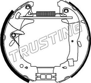 Trusting 634.0 - Kit ganasce freno autozon.pro