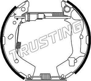 Trusting 6352 - Kit ganasce freno autozon.pro