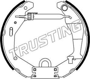 Trusting 6318 - Kit ganasce freno autozon.pro