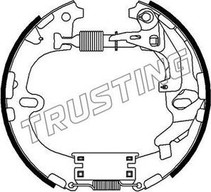 Trusting 633.0 - Kit ganasce freno autozon.pro