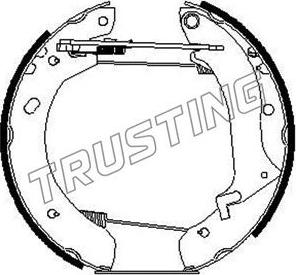 Trusting 629.0 - Kit ganasce freno autozon.pro