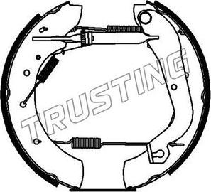 Trusting 624.0 - Kit ganasce freno autozon.pro