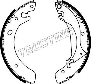 Trusting 092.306 - Kit ganasce freno autozon.pro