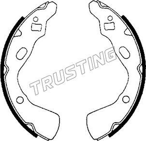 Trusting 049.140 - Kit ganasce freno autozon.pro