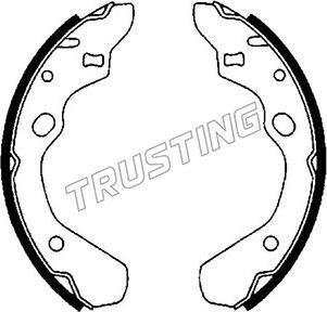 Trusting 049.141 - Kit ganasce freno autozon.pro