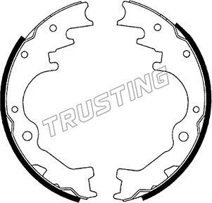 Trusting 049.142 - Kit ganasce freno autozon.pro