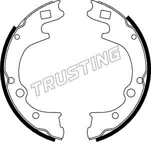 Trusting 049.155 - Kit ganasce freno autozon.pro