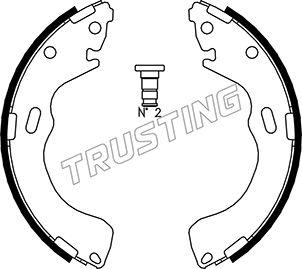 Trusting 049.150 - Kit ganasce freno autozon.pro