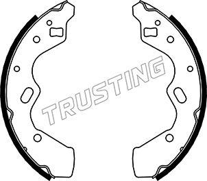 Trusting 049.153 - Kit ganasce freno autozon.pro