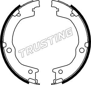 Trusting 049.165 - Kit ganasce, Freno stazionamento autozon.pro