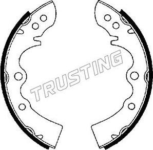 Trusting 049.105 - Kit ganasce freno autozon.pro