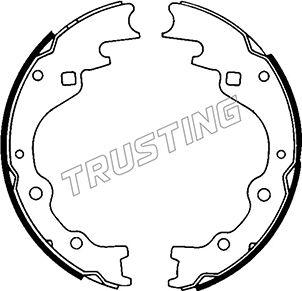 Trusting 049.124 - Kit ganasce freno autozon.pro