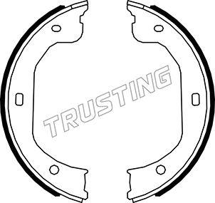 Trusting 049.174 - Kit ganasce, Freno stazionamento autozon.pro