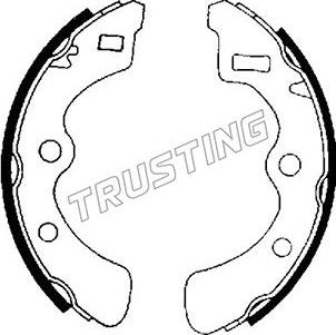 Trusting 044.009 - Kit ganasce freno autozon.pro