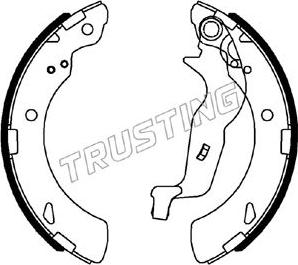 Trusting 044.029 - Kit ganasce freno autozon.pro