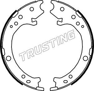 Trusting 044.025 - Kit ganasce, Freno stazionamento autozon.pro