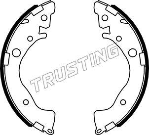 Trusting 044.028 - Kit ganasce freno autozon.pro