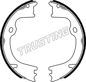 Trusting 045.003 - Kit ganasce, Freno stazionamento autozon.pro