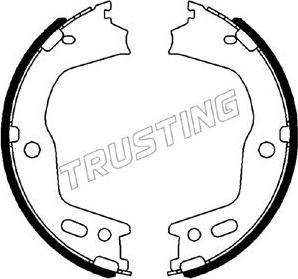 Trusting 046.226 - Kit ganasce, Freno stazionamento autozon.pro