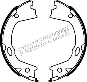 Trusting 046.228 - Kit ganasce, Freno stazionamento autozon.pro