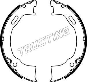 Trusting 040.159 - Kit ganasce, Freno stazionamento autozon.pro