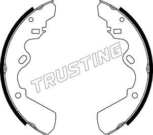 Trusting 047.353 - Kit ganasce freno autozon.pro