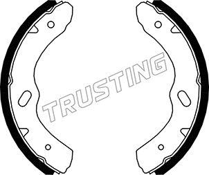 Trusting 047.380 - Kit ganasce freno autozon.pro