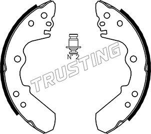 Trusting 047.371 - Kit ganasce freno autozon.pro