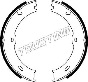 Trusting 052.133 - Kit ganasce, Freno stazionamento autozon.pro