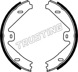 Trusting 052.137 - Kit ganasce, Freno stazionamento autozon.pro