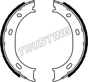 Trusting 052.126 - Kit ganasce, Freno stazionamento autozon.pro