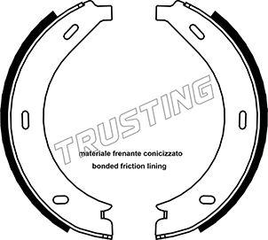 Trusting 052.123 - Kit ganasce, Freno stazionamento autozon.pro