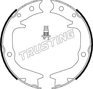 Trusting 064.177 - Kit ganasce, Freno stazionamento autozon.pro