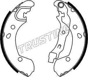 Trusting 067.192 - Kit ganasce freno autozon.pro