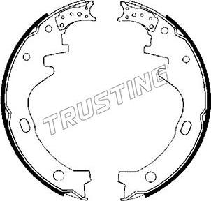 Trusting 067.164 - Kit ganasce freno autozon.pro