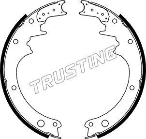 Trusting 067.165 - Kit ganasce freno autozon.pro