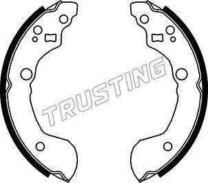 Trusting 067.187 - Kit ganasce freno autozon.pro